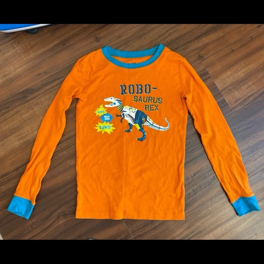 Place Colorful Robo-Saurus Rex  Pajamas Set